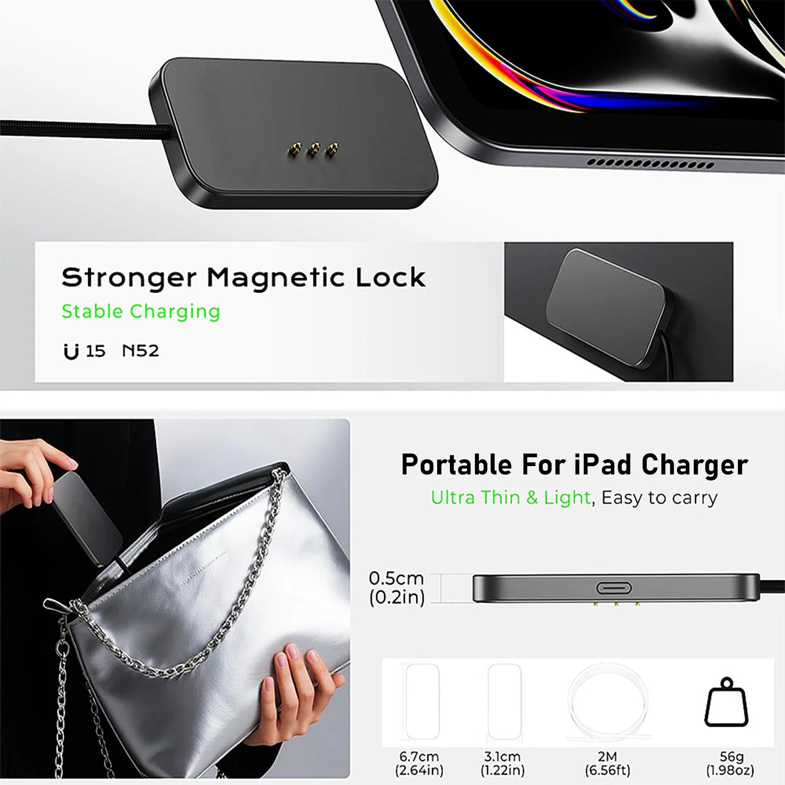 Magnetic Mini Power Charging Pad