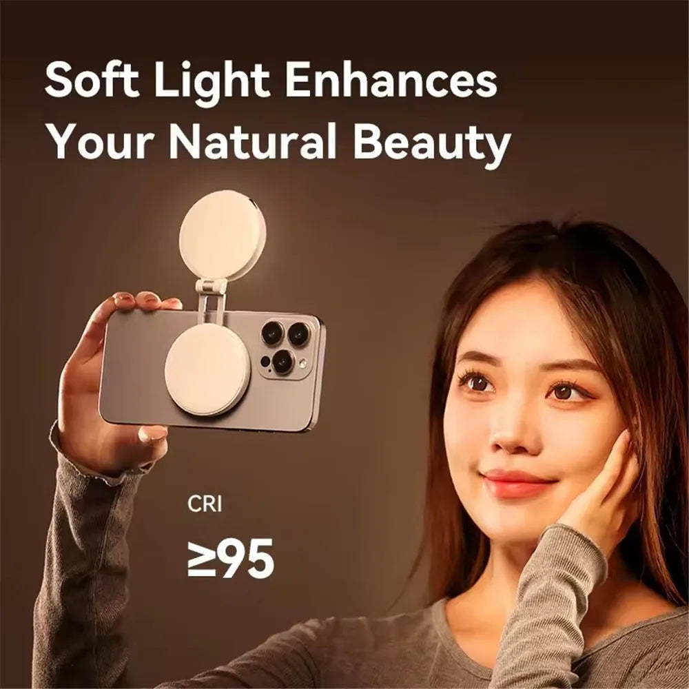 GlowMate Clip-On Selfie Light