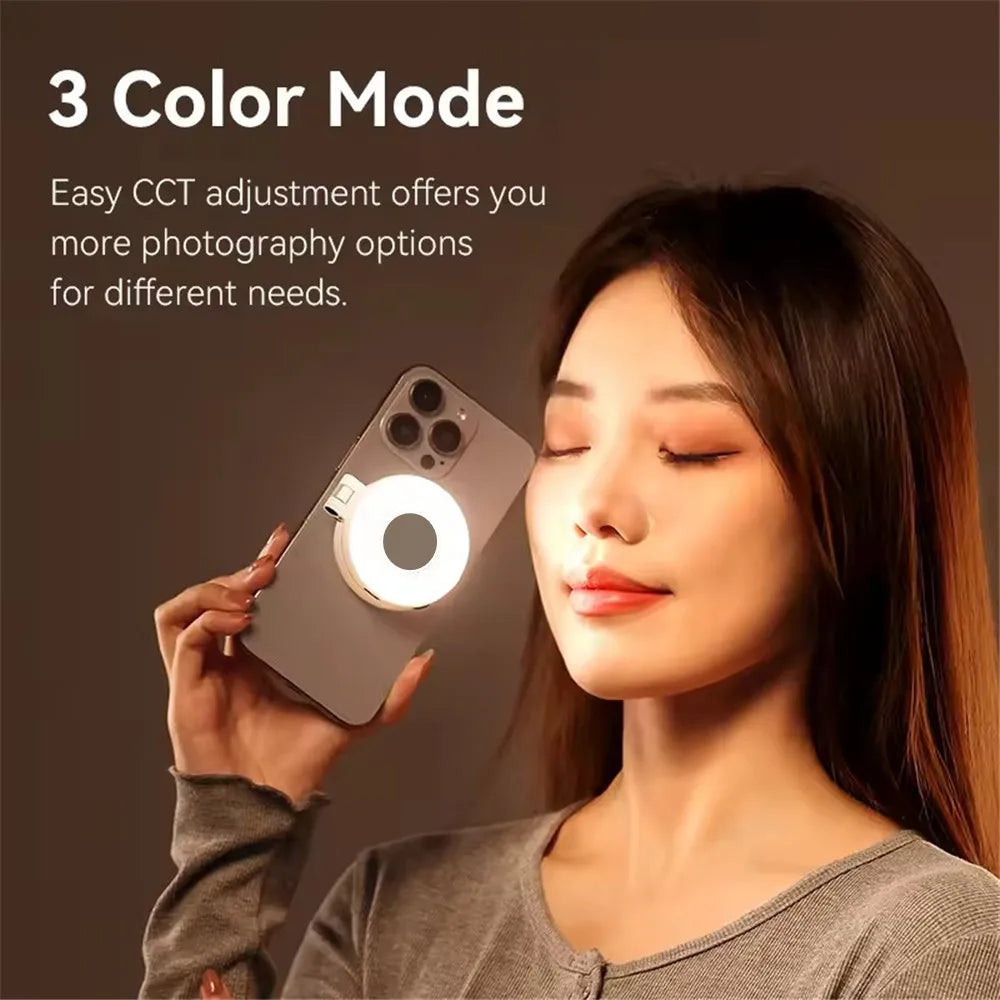 GlowMate Clip-On Selfie Light