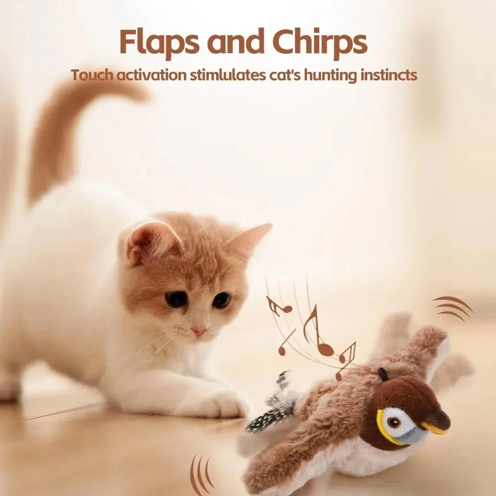 FlutterSparrow Motion Cat Play Toy